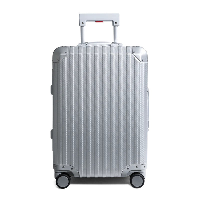 All Aluminum Alloy Frame Spinner Carry-On Suitcase