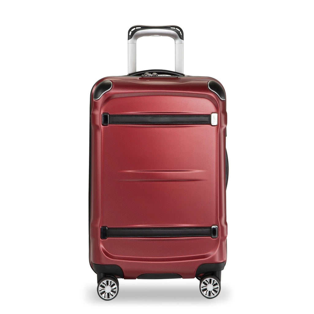 Expandable Polycarbonate Hard Shell USB Charging Carry-On Suitcase