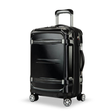 Expandable Polycarbonate Hard Shell USB Charging Carry-On Suitcase