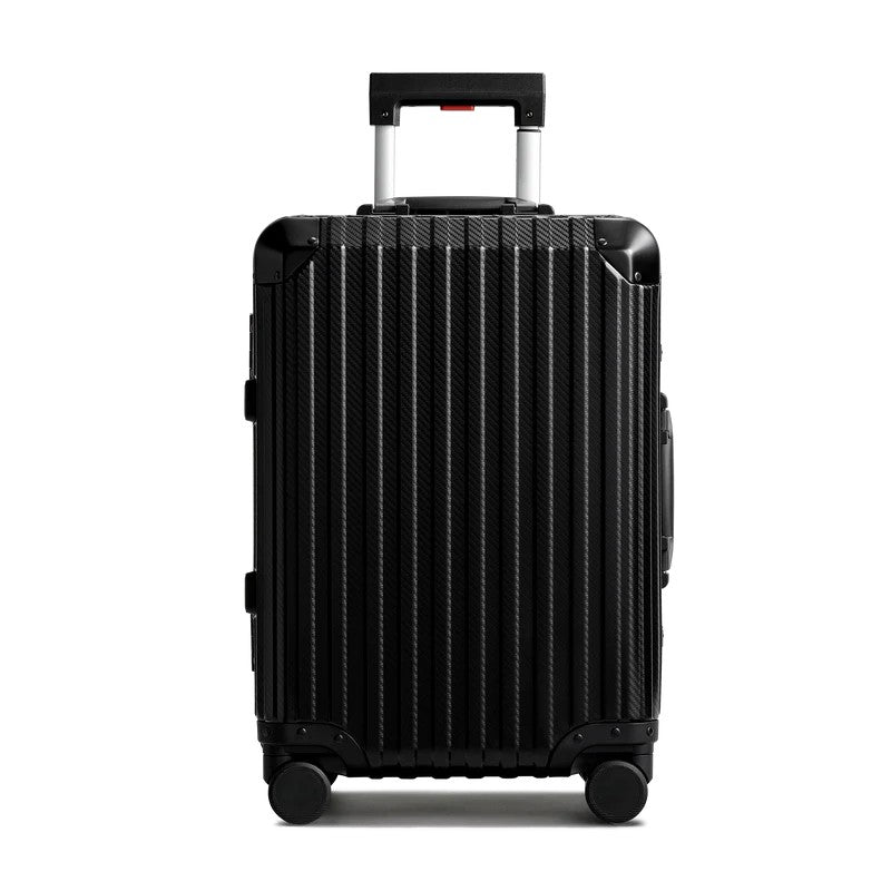 All Aluminum Alloy Frame Spinner Carry-On Suitcase