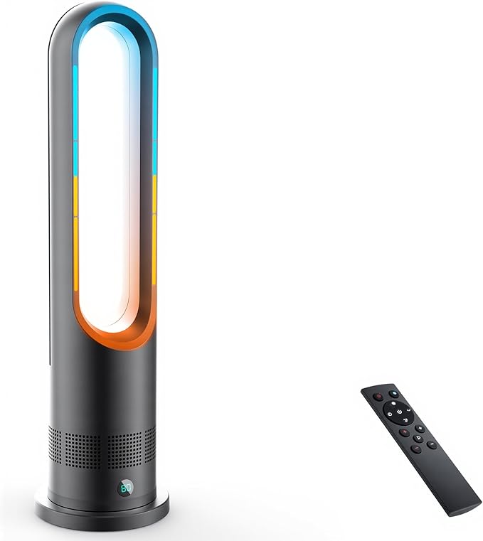 Blattloser Ventilator mit Fernbedienung