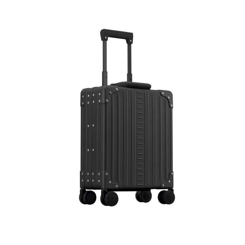 Aircraft Grade Aluminum Under-Seat Rolling Briefcase Suitcase