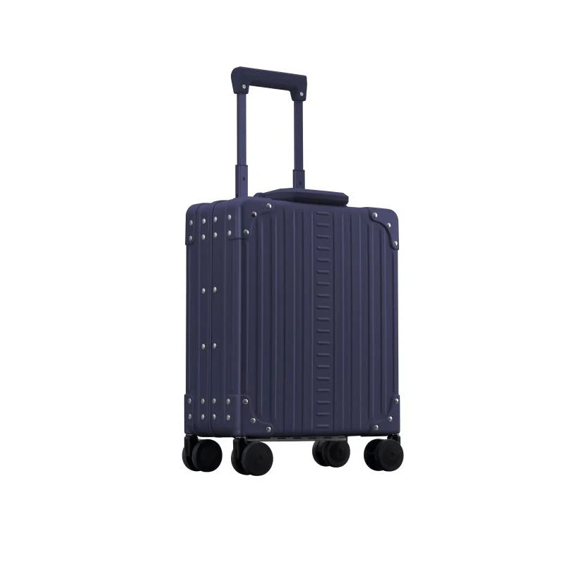 Aircraft Grade Aluminum Under-Seat Rolling Briefcase Suitcase