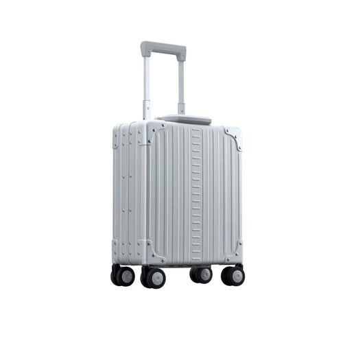 Aircraft Grade Aluminum Under-Seat Rolling Briefcase Suitcase