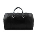 Large Vegetable-Tanned Full-Grain Leather Duffle Travel Bag