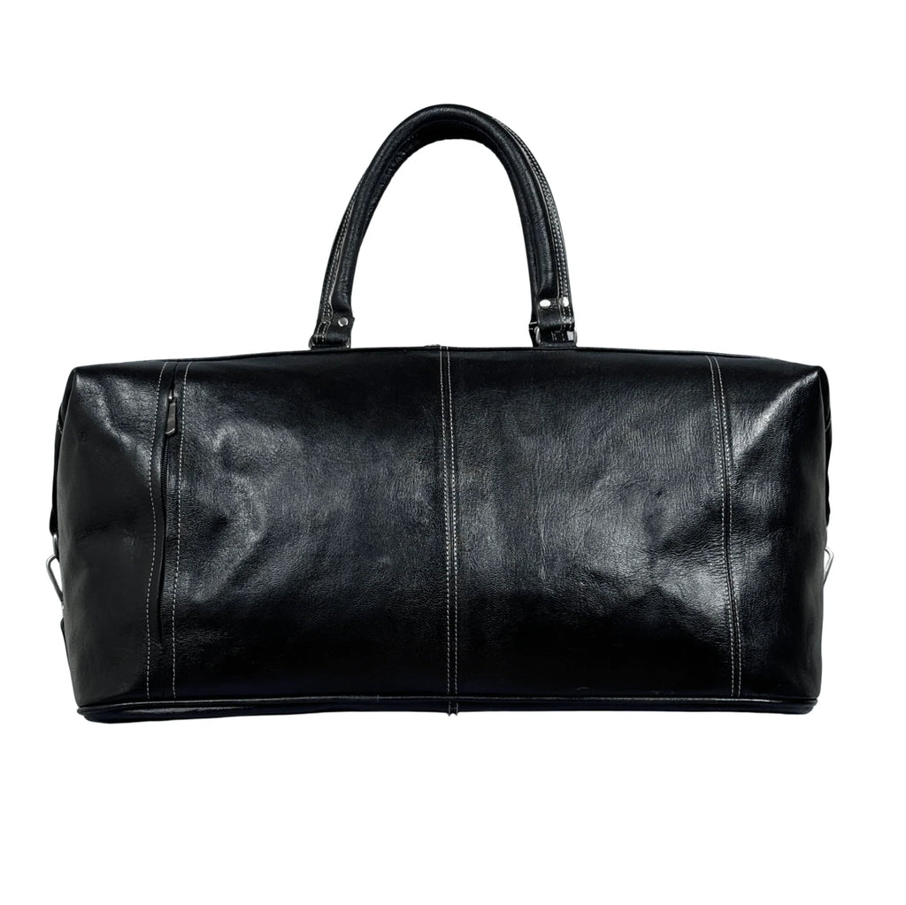 Full-Grain Leather Large Duffle Travel Bag