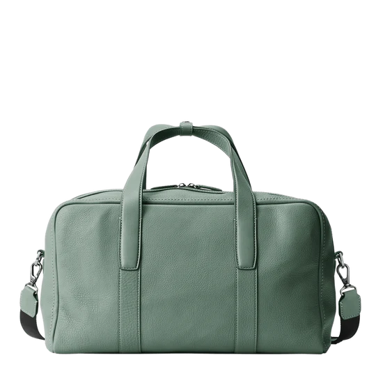 Soft Vegetable-Tanned Nume Leather Weekender Travel Bag